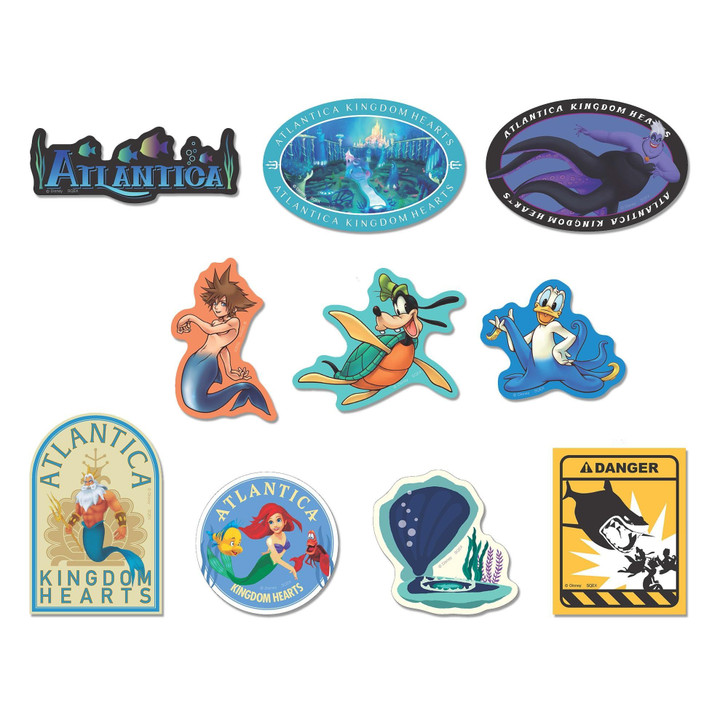 Kingdom Hearts Stationery Sticker Set Agrabah