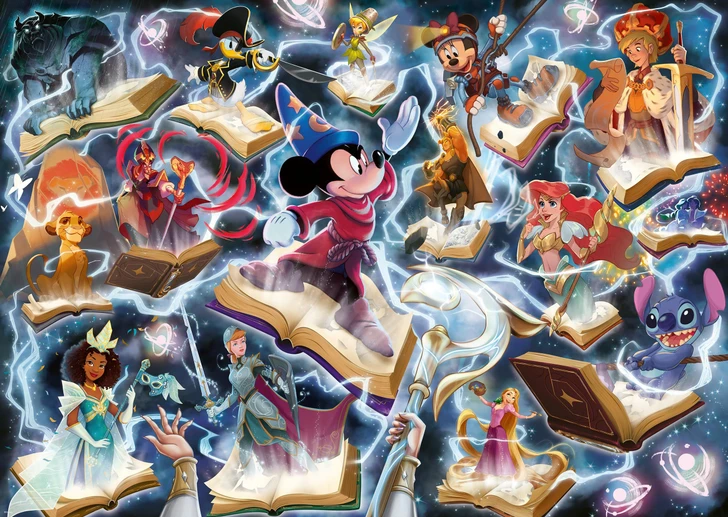 Jigsaw Puzzle - Ravensburger Disney Lorcana Steel 12001626 (1000 Pieces)