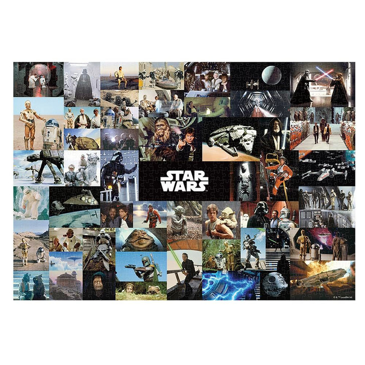 Jigsaw Puzzle - Made In Japan Star Wars Famous Scene Collection W (1000 Pieces)