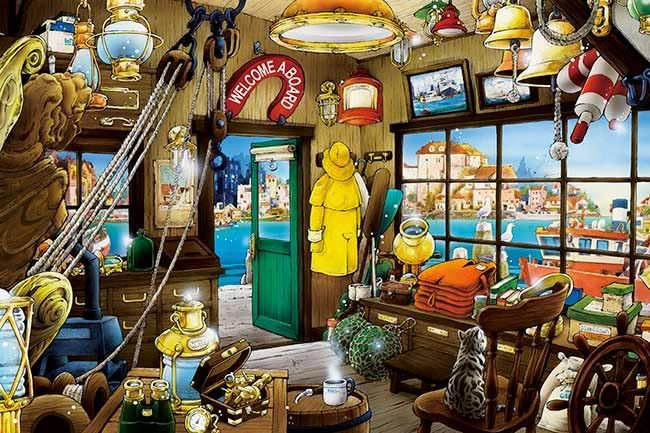 Jigsaw Puzzle - Fisherman'S Holiday Made In Japan Hiroyuki Keikawa