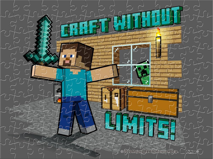 Jigsaw Puzzle - Minecraft Craft Life Mame Puzzle MA-69 (150 Pieces)
