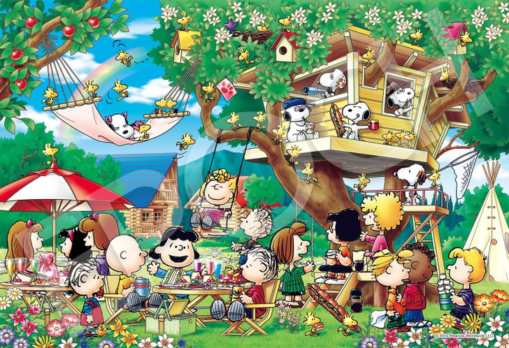 Jigsaw Puzzle - Peanuts Treehouse Model (300 Pieces)