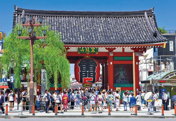 Jigsaw Puzzle - Made In Japan Tokyo Asakusa Kaminarimon (300 Pieces)