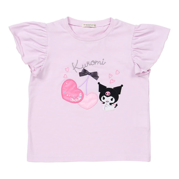 Sanrio Kuromi Kids Short Sleeve T Shirt With Name Space 902667