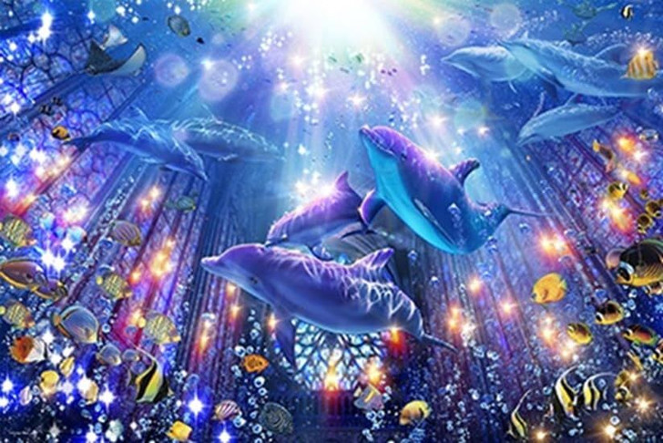 Jigsaw Puzzle - Lassen Aquatic Congregation (1000 Pieces)