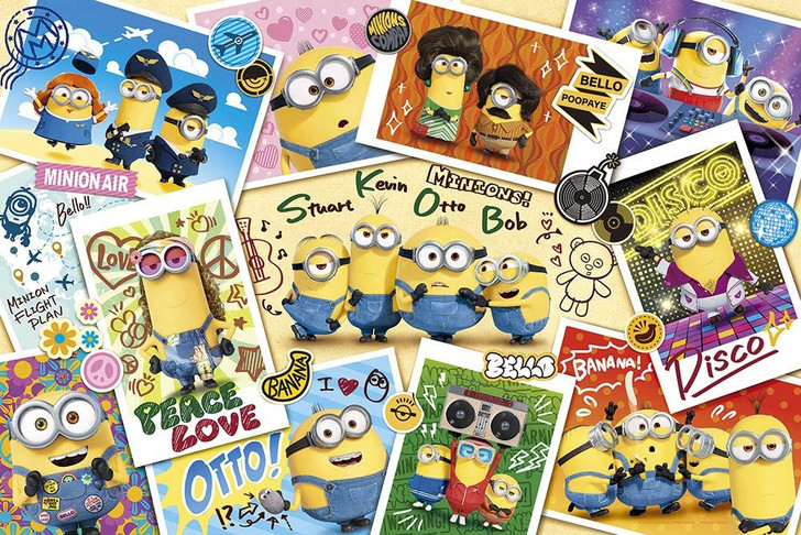 Jigsaw Puzzle - Minion World Large Pieces (500 Pieces)