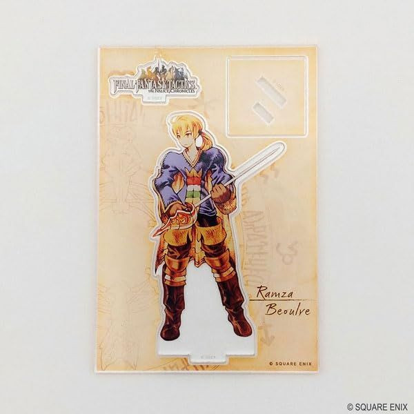 Final Fantasy Tactics Acrylic Stand Swordsman Ramza Beoulve Royal Officer Academy Model