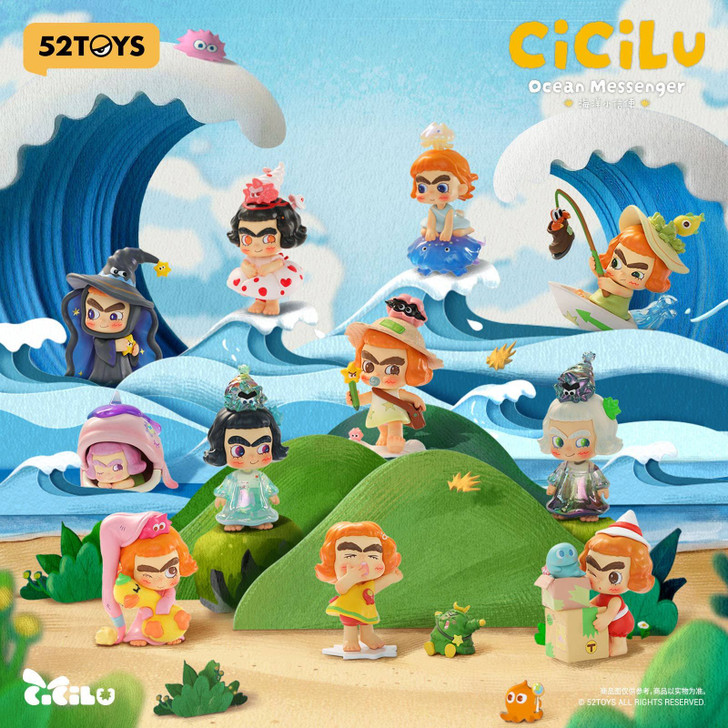 Blindbox Cicilu Ocean Messenger Series Full Box (9pcs)