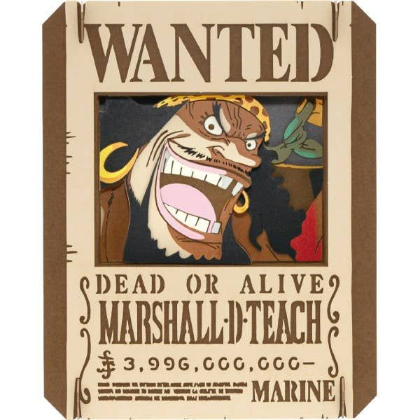Ensky PT-370 ONE PIECE: Marshall D. Teach Paper Theater