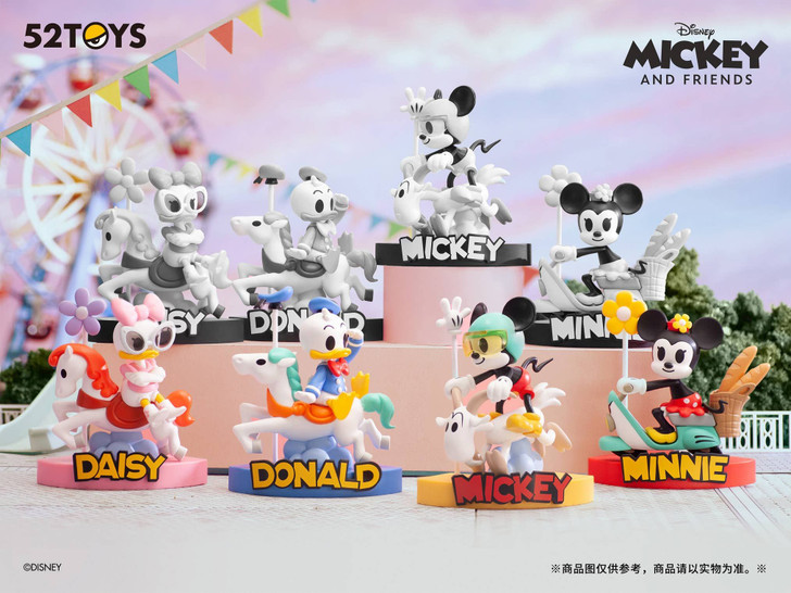 Blindbox Disney Mickey And Friends Carousel: Full Box (4pcs)