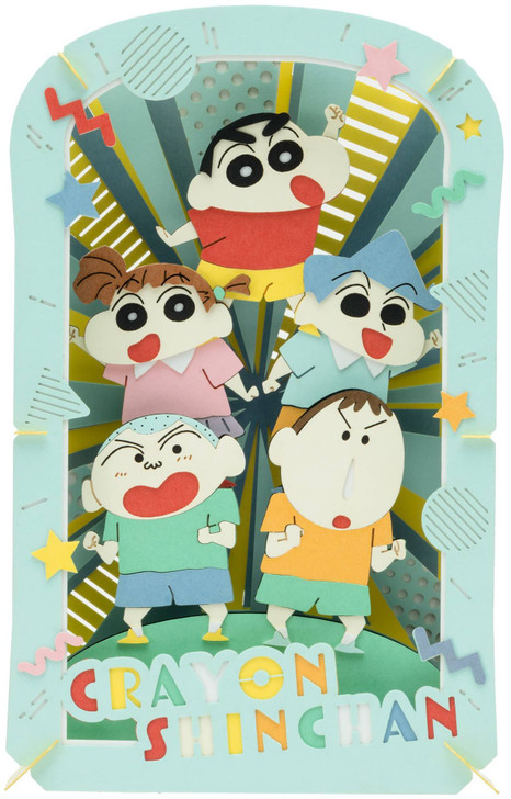 Ensky PT-L67 Crayon Shin-chan: Kasukabe Defence Force Paper Theater