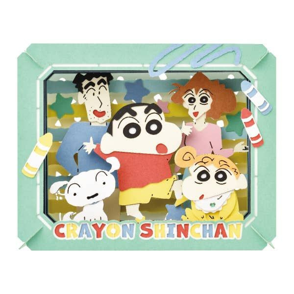 Ensky PT-256X Crayon Shin-chan: Nohara Family Paper Theater