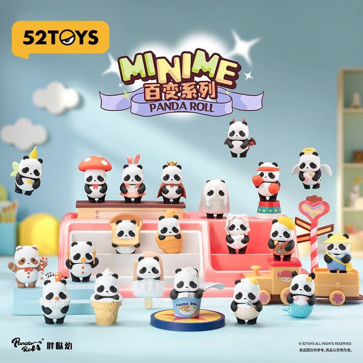 Blindbox Panda Roll Mini Me Dress Up Series Full Box (20pcs)