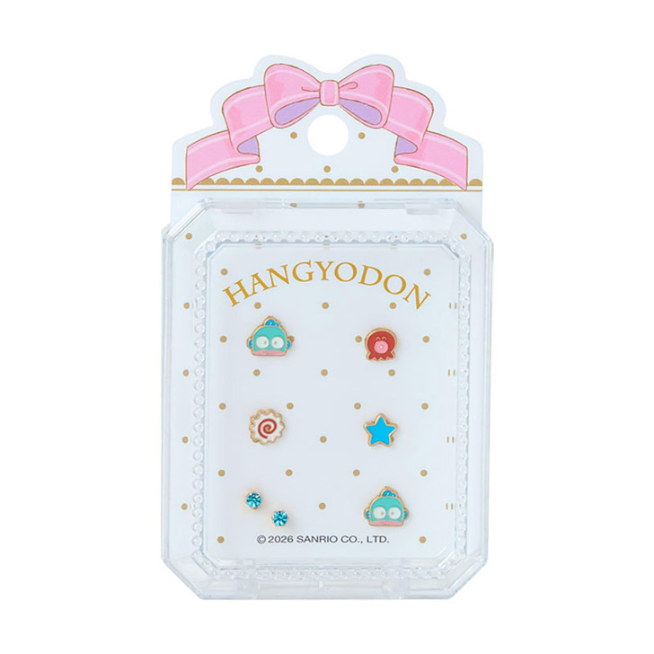 Sanrio Hangyodon Set Of Seven Earrings 923443