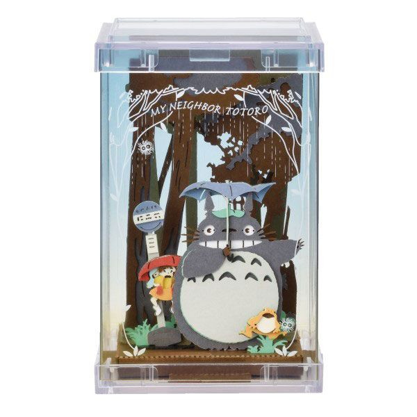 Paper Theater Cube My Neighbor Totoro PTC-T05X Rain Sound Dance Ensky