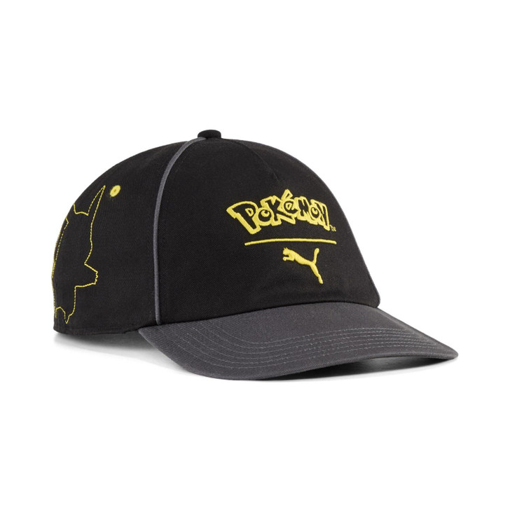 Pokemon Center Original Puma Pokemon Dad Cap / Black Strong Gray