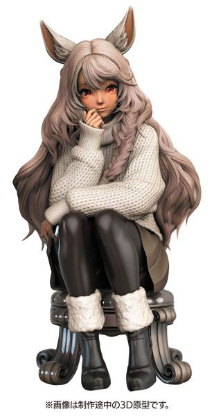 Hasegawa 1/12 Animal Ears Gyaru "miya" Resin Kit