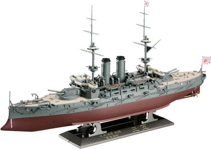 Hasegawa 1/350 IJN Battleship Mikasa The Battle of Yellow Sea w/ Wooden Deck Plastic Model
