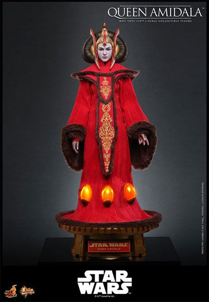 Hot Toys Movie Masterpiece - 1/6 Scale Fully Poseable Star Wars Episode I Queen Amidala Figure