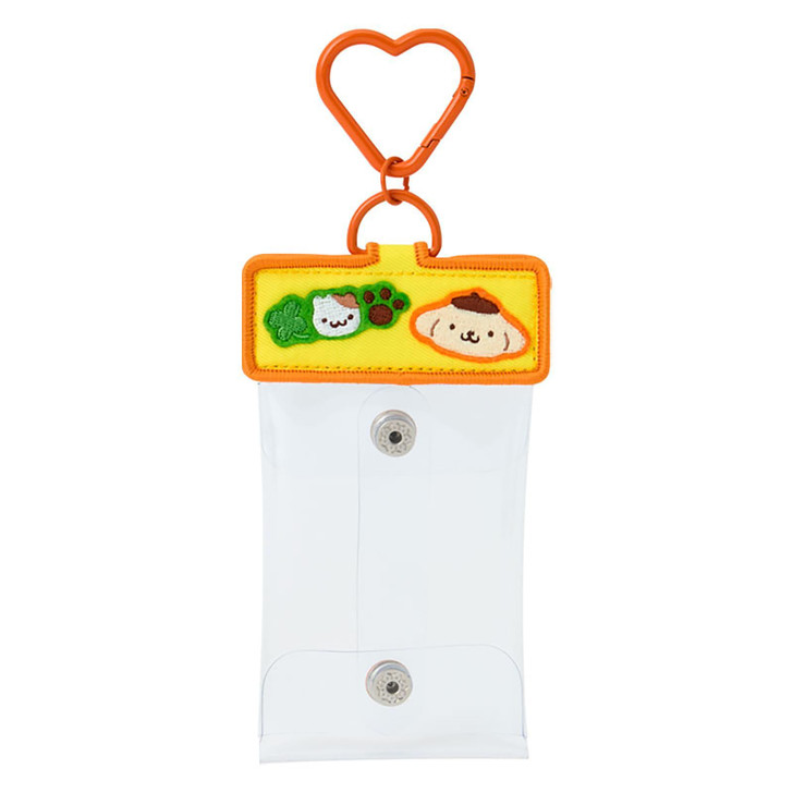 Sanrio PomPom Purin Mini Clear Pouch Waku Waku Capsule Toy Department 044474
