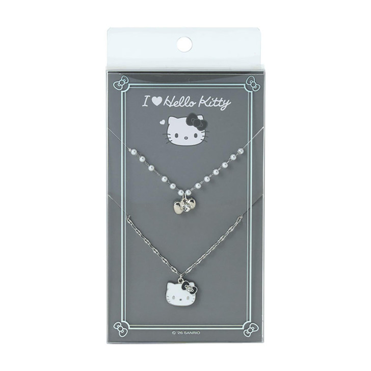 Sanrio Other Necklace Set Of Two I Love Hello Kitty Black 924253