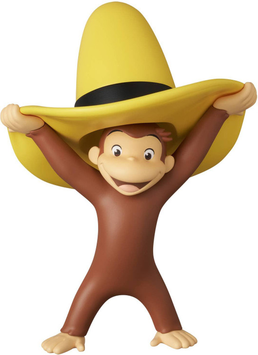 Medicom UDF Curious George w/ Hat Figure