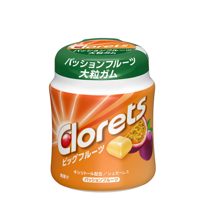 Mondelez Clorets Big Fruits Passion Fruit Bottle