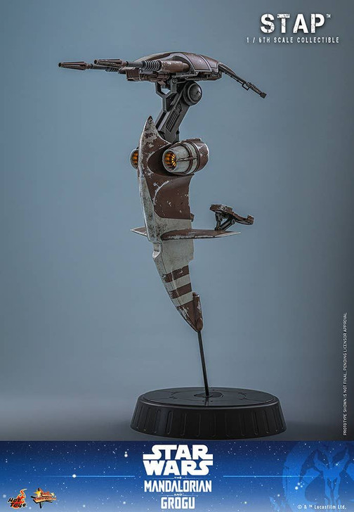 Hot Toys Movie Masterpiece 1/6 Vehicle STAP Figure (Star Wars: The Mandalorian and Grogu)