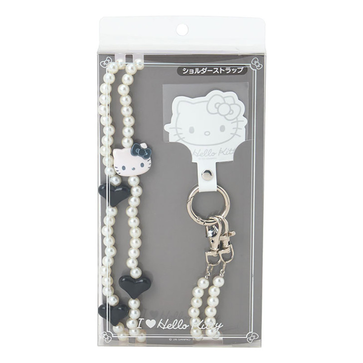 Sanrio Other Shoulder Strap (I Love Hello Kitty) Black 924211