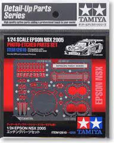Tamiya 12610 EPSON NSX2005 Photo-Etched Parts Set 1/24 Scale (4950344126101)