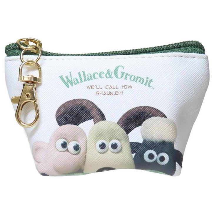 T's Factory Wallace And Gromit Triangular Mini Pouch Good Friends
