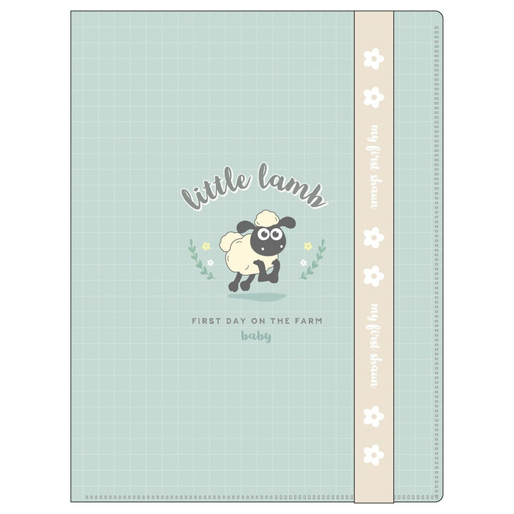 T's Factory Baby Shaun Logo Belt Six Pieces Plus One Clear File Green