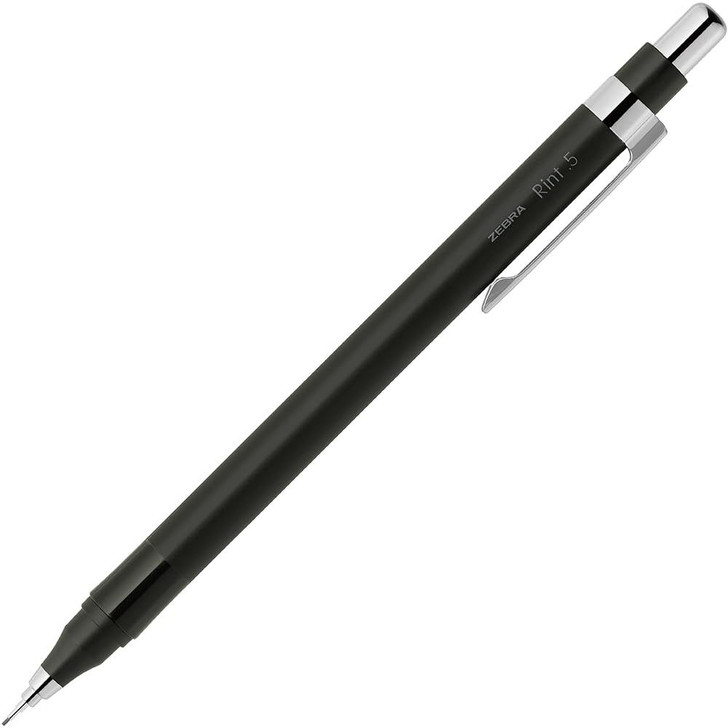 Zebra Mechanical Pencil Rint Black P-MA130-BK