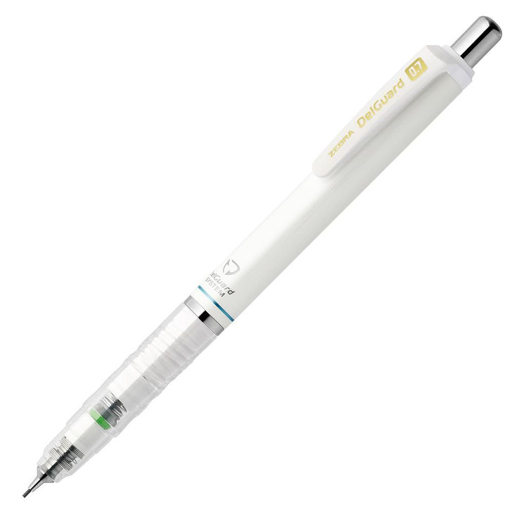Zebra Mechanical Pencil Del Guard White P Mab85 N2 W
