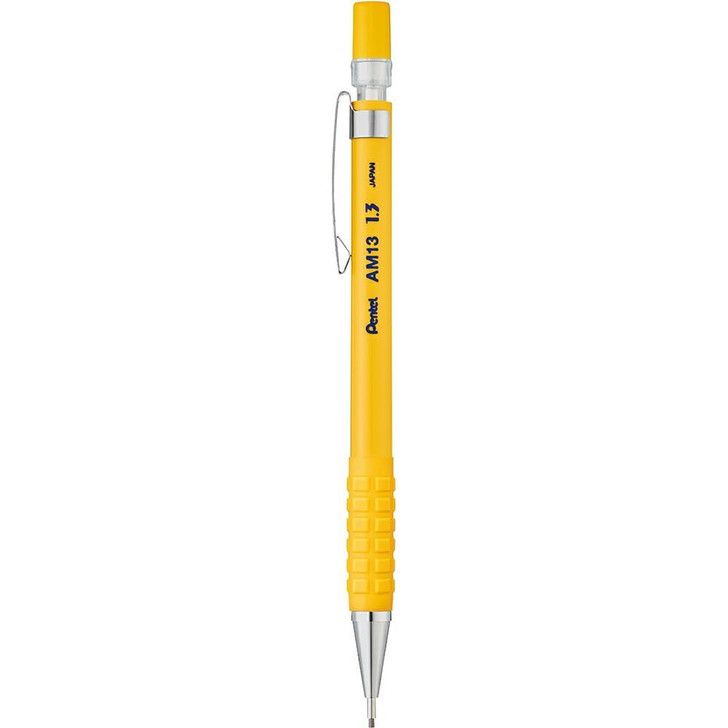Pentel Amain Mechanical Pencil Thick Lead 1.3mm Yellow AM13-G