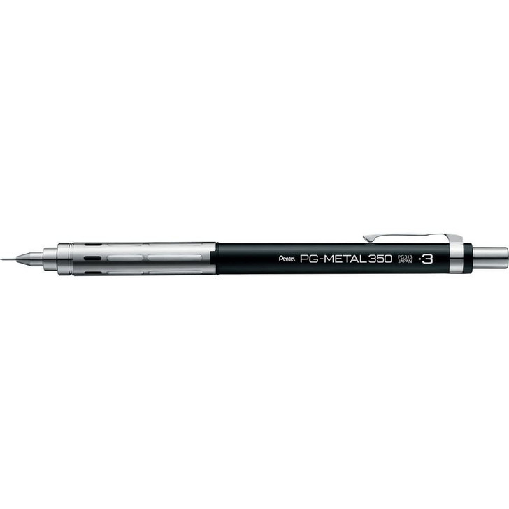 Pentel Drafting Mechanical Pencil PG Metal 350 Black PG313 A