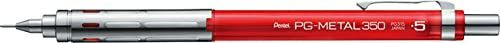 Pentel Drafting Mechanical Pencil PG Metal350 Clear Red PG315 TB
