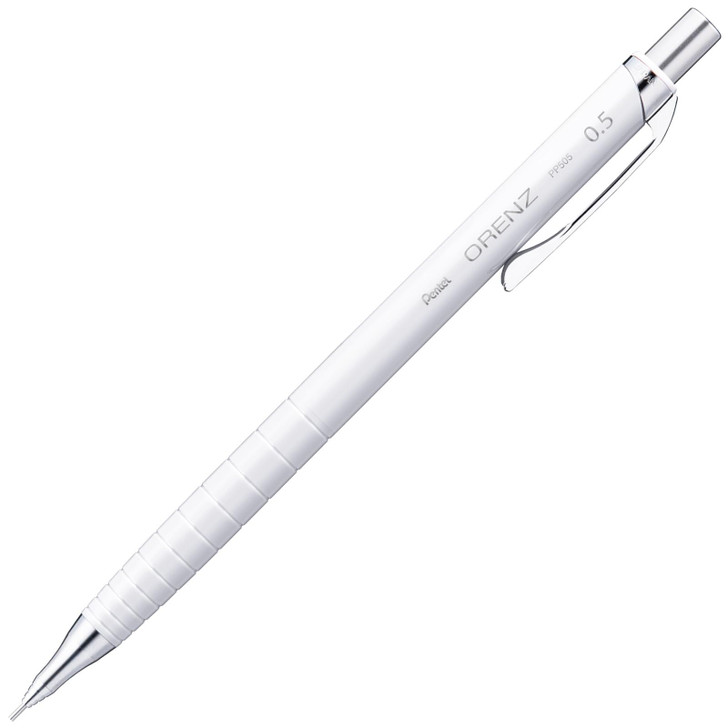 Pentel Orenz Mechanical Pencil White Barrel XPP505-RW