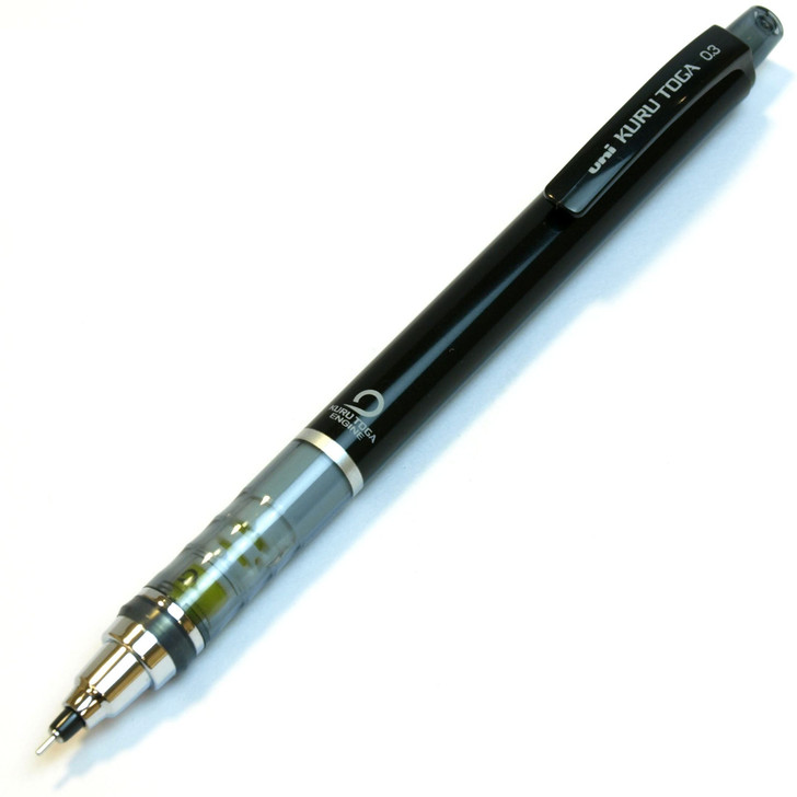 Mitsubishi Pencil Kuru Toga Mechanical Pencil Automatic Lead Rotation Black M34501P.24