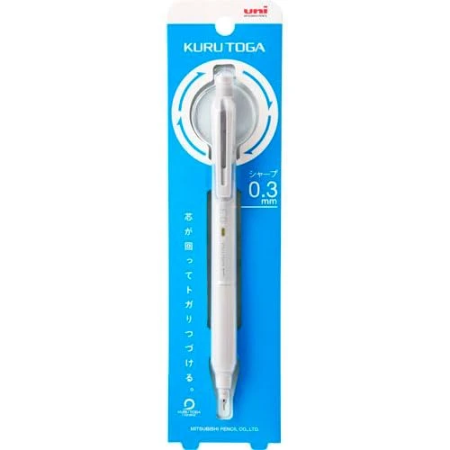 Mitsubishi Pencil Mechanical Pencil Kuru Toga KS Light Gray M3KS1P.37