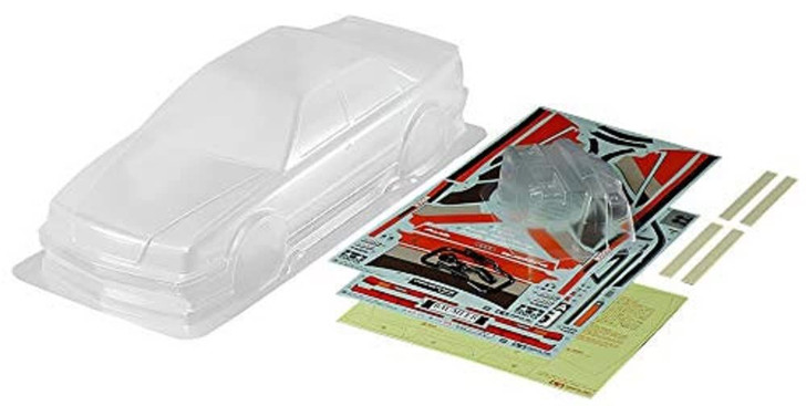 Tamiya RC Spare Parts No.1653 SP.1653 1/10 RC 1991 Audi V8 Touring Unpainted Clear Spare Body Set 51653