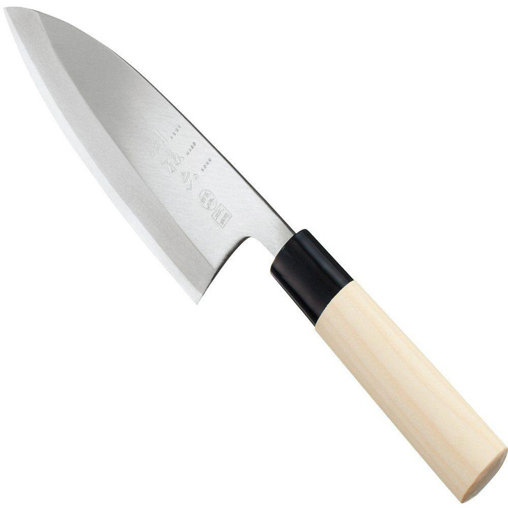 Kai KAI Seki Magoroku Ginju Japanese Deba Knife Left Handed AK-5203 Made In Japan 