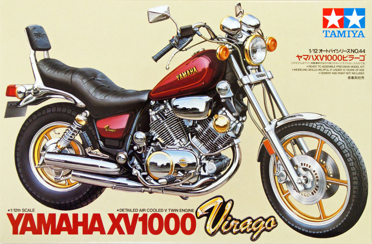 Tamiya 14044 Yamaha XV1000 Virago 1/12 Scale Kit (4950344992102)
