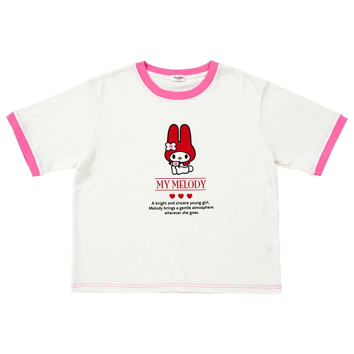 【新品：未使用】shury Labyrins Melody Tshirt Sanrio My Melody T-Shirt 902713