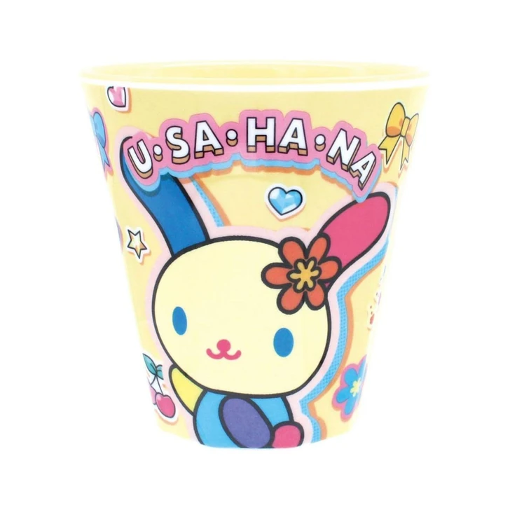  T's Factory Sanrio Melamine Cup Petapeta Stickers Usahana 