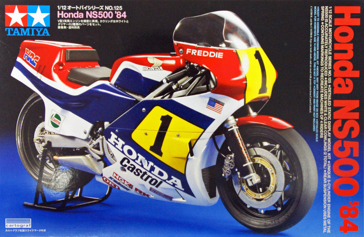 Tamiya 14125 Honda NS500'84 1/12 Scale Kit (4950344141258)