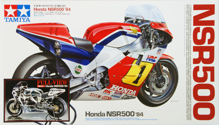 Tamiya 14126 Honda NSR500 1984 Full View 1/12 Scale Kit