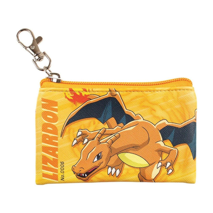  T's Factory Pokemon Flat Mini Pouch Smash Color Charizard 