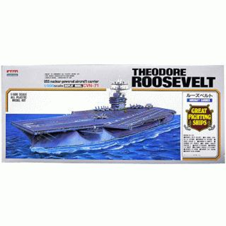 Arii-15 618158 USS Aircraft Carrier Roosevelt CVN-71 1/800 Scale Kit (Microace) (4968279618158)