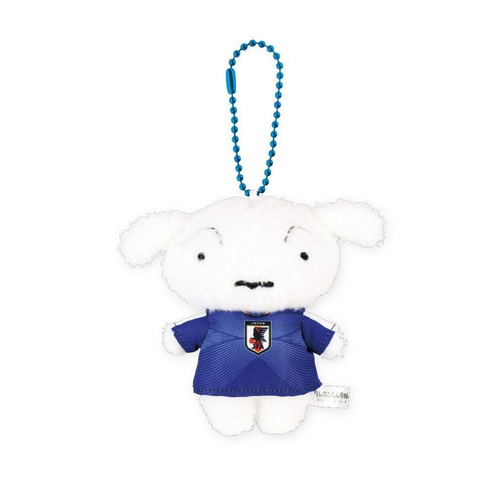 T's Factory Shin Chan Plush Mascot Japan National Soccer Team Shiro